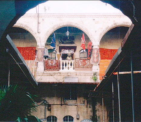 Aleppo, courtyard