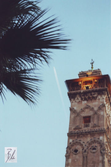 Mosquée des Omayades, minaret