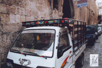 Changhe car, front, Aleppo